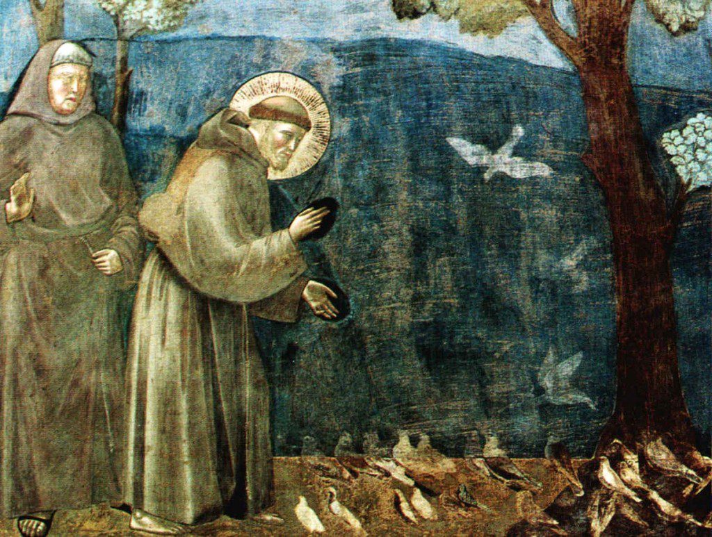 St. Francis Preaching to the Birds by Giotto