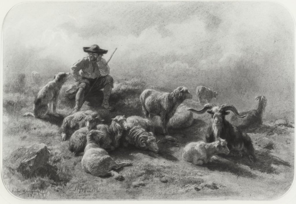 Rosa_Bonheur_-_The_Conversation_-_Walters_37907