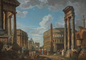 Painting by Giovanni Paolo Panini. Image in the public domain. 