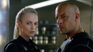 CHARLIZE THERON and VIN DIESEL in "The Fate of the Furious." On the heels of 2015’s "Furious 7," one of the fastest movies to reach $1 billion worldwide in box-office history and the sixth-biggest global title of all time, comes the newest chapter in one of the most popular and enduring motion-picture serials of all time.