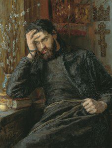 ("Monk" by Konstantin Savitsky, 1897. Source: Wikimedia, Creative Commons License).