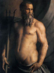 "Portrait of Andrea Doria as Neptune" by Agnolo Bronzino (1550-1555). Source: Wikimedia, Creative Commons License.
