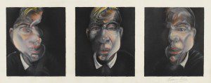 Three studies for a self-portrait (1981) by Francis Bacon. Source: Flickr, Attribution Required.
