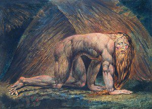 Nebuchadnezzar's Madness by William Blake (c.1795-1805). Source: Wikimedia, Creative Commons License.