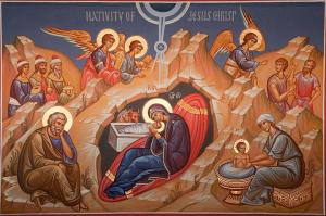 A Nativity Icon. Source.