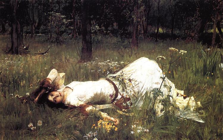"Ophelia," John William Waterhouse
