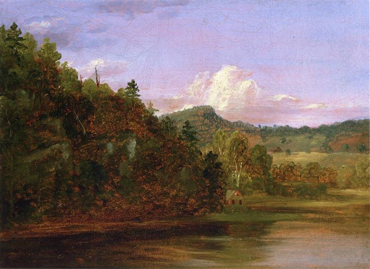 Thomas Cole, "American Lake in Summer"