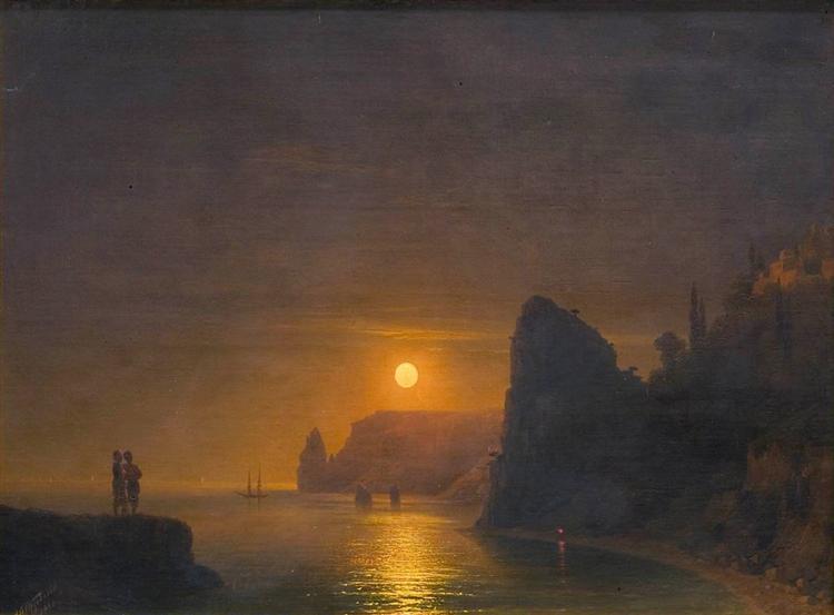 "Moon Path," Ivan Aivazovsky