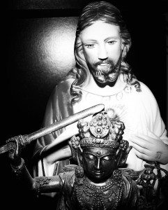 Jesus with Bodhisattva, Photograph by Henry Karlson