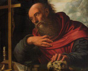 St. Jerome by Jan Sanders van Hemessen via Wikimedia Commons [Public Domain]