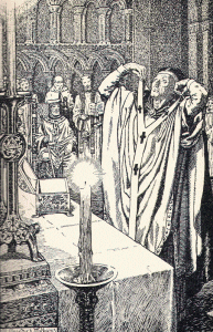 St Anselm By Morris Meredith Williams (Anselm by Ethel Mary Wilmot-Buxton) [Public domain], via Wikimedia Commons