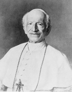 Pope Leo XIII [Public domain], via Wikimedia Commons
