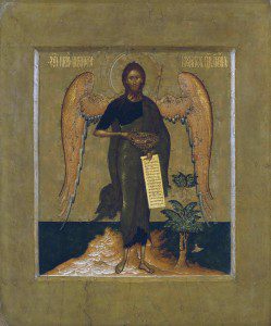 Saint John the Baptist by Prokopiy Chirin [Public domain], via Wikimedia Commons