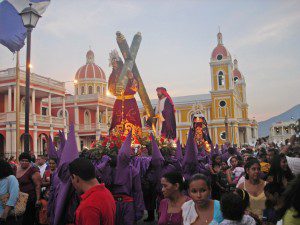 Holy Week Procession in Granada by By Chopanito (Own work) [GFDL (http://www.gnu.org/copyleft/fdl.html) or CC BY 3.0 (http://creativecommons.org/licenses/by/3.0)], via Wikimedia Commons