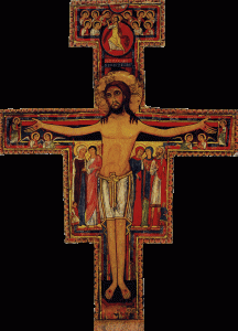San Damiano cross [Public domain], via Wikimedia Commons