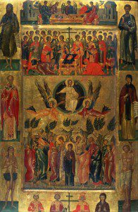 Icon of the Ascension. Andreas Ritzos [Public domain], via Wikimedia Commons