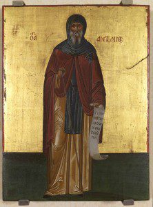 St. Anthony the Great. Cretan School [Public domain], via Wikimedia Commons