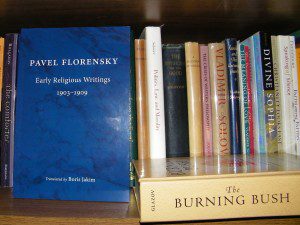 Florensky''s book on a shelf. Photo by Henry Karlson