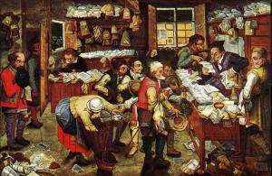 Pieter_Brueghel_the_Younger,_'Paying_the_Tax_(The_Tax_Collector)'_oil_on_panel,_1620-1640._USC_Fisher_Museum_of_Art