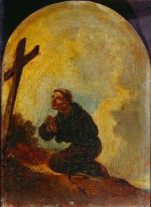 Bourgeois,_Sir_Peter_Francis_-_Friar_in_Prayer_-_Google_Art_Project
