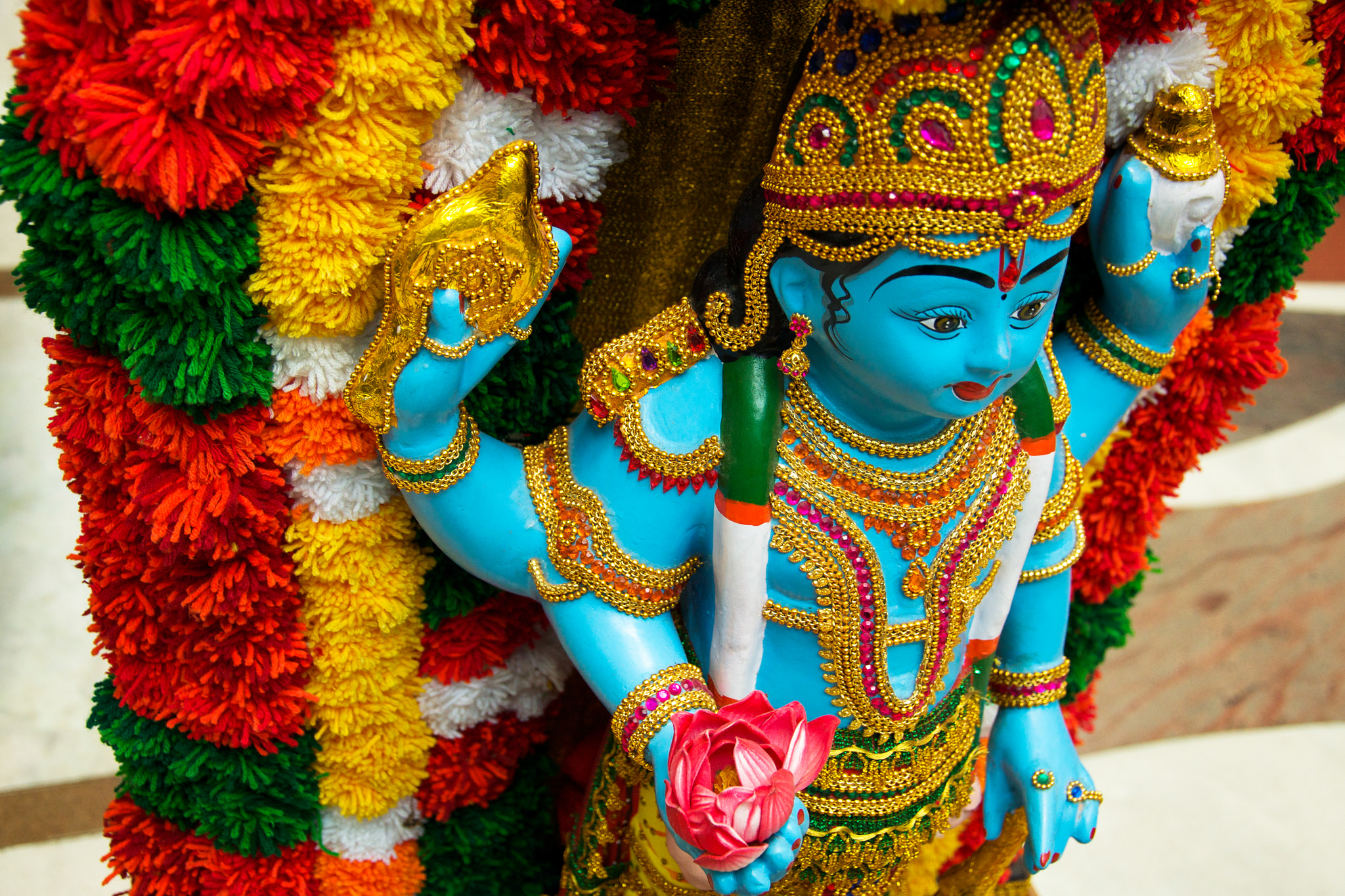 "Krishna" by Praveen, Flickr. Used according to Creative Commons license.