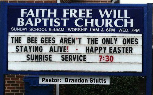 Church Sign Epic Fails “homosexuality Is In” Edition Christian Piatt