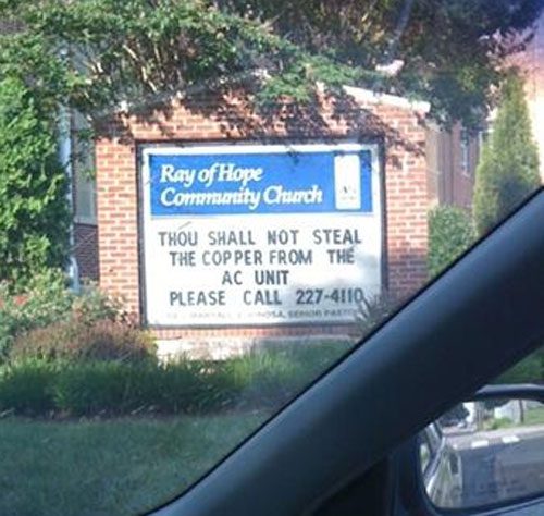 Church Sign Epic Fails “homosexuality Is In” Edition Christian Piatt