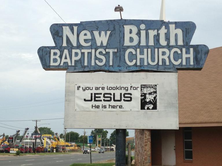 Church Sign Epic Fails, “Get Behind Me Satin” Edition | Christian Piatt