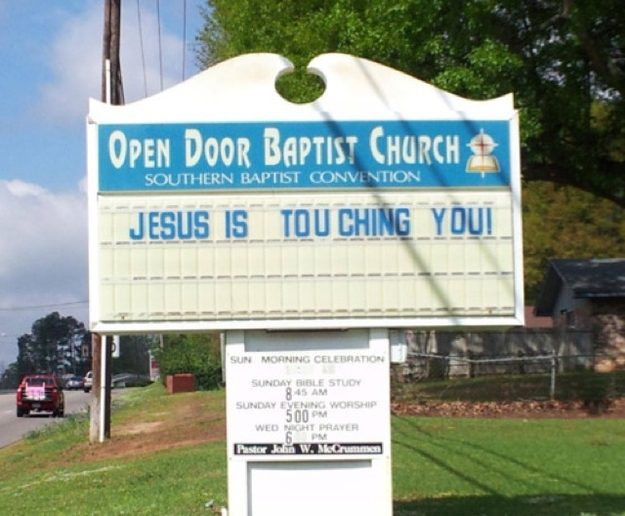 Church Sign Epic Fails, “Ugly Relatives” Edition | Christian Piatt