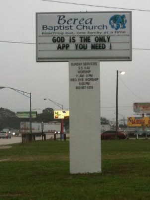 Church Sign Epic Fails, “Clothing Optional” Edition | Christian Piatt