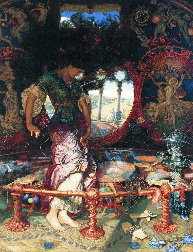 The Lady of Shalott by William Holman Hunt 