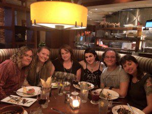 Mystic South Dinner #2 with the "super coven" (yes, we jest)