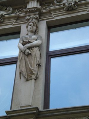 Judgmental Caryatid in Germany