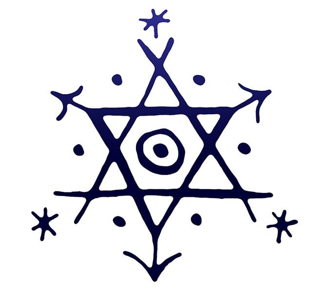 The Shekhinah Sigil is a symbol to aid in the protection of Jewish folks