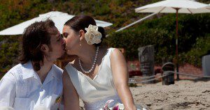 At my wedding.