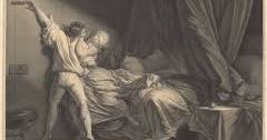 Maurice Blot after Jean-Honoré Fragonard, Le Verrou (engraving), courtesy the National Gallery of Art, Washington, D.C.