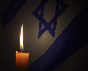 Photo of a Holocaust Remembrance Candle from Wikimedia Commons. Under Creative Commons license.