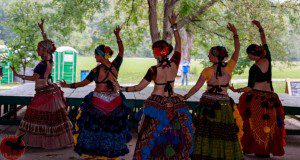 Photo of my dance troupe, Indy Tribal, taken by Raven's Aerie. We're diverse in terms of age, religious identity, and more!