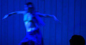 Still from an expressive dance solo I did.