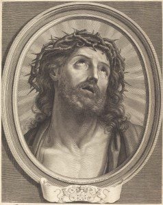 Robert Nanteuil (French, 1623 - 1678 ), Ecce Homo, 1653, engraving, Rosenwald Collection 1943.3.6435