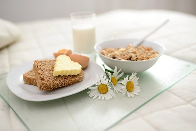 breakfast in bed