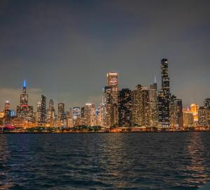 Chicago, seen from Lake Michigan