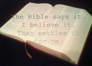 Bible-Believing Christians or liars?