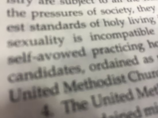 Photo courtesy of United Methodist Reporter blocked legislation