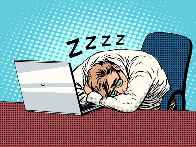 Fatigue overwhelms GC 2016 © Studiostoks | Dreamstime.com - Businessman Working On Laptop Fatigue Sleep Photo 