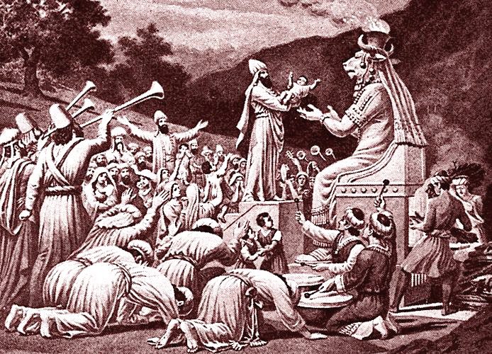 Human sacrifices, By Charles Foster [Public domain], via Wikimedia Commons