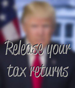 Donald Trump release your tax returns