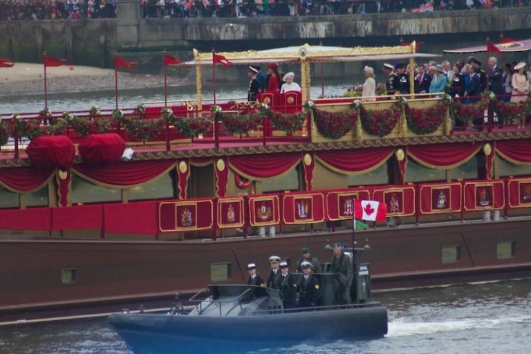 Queen Elizabeth at the 60th Jubilee