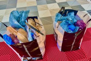bags full of plastic bags
