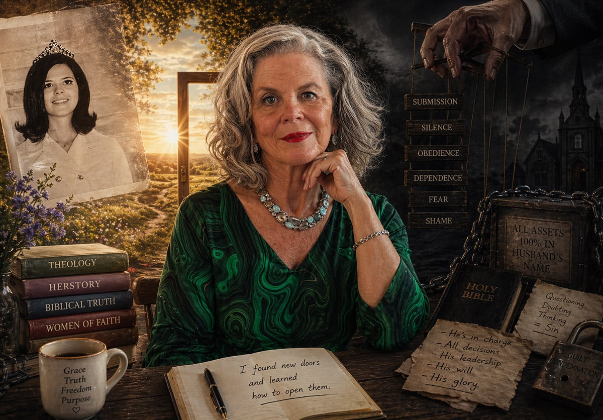 The Tradwife in chains